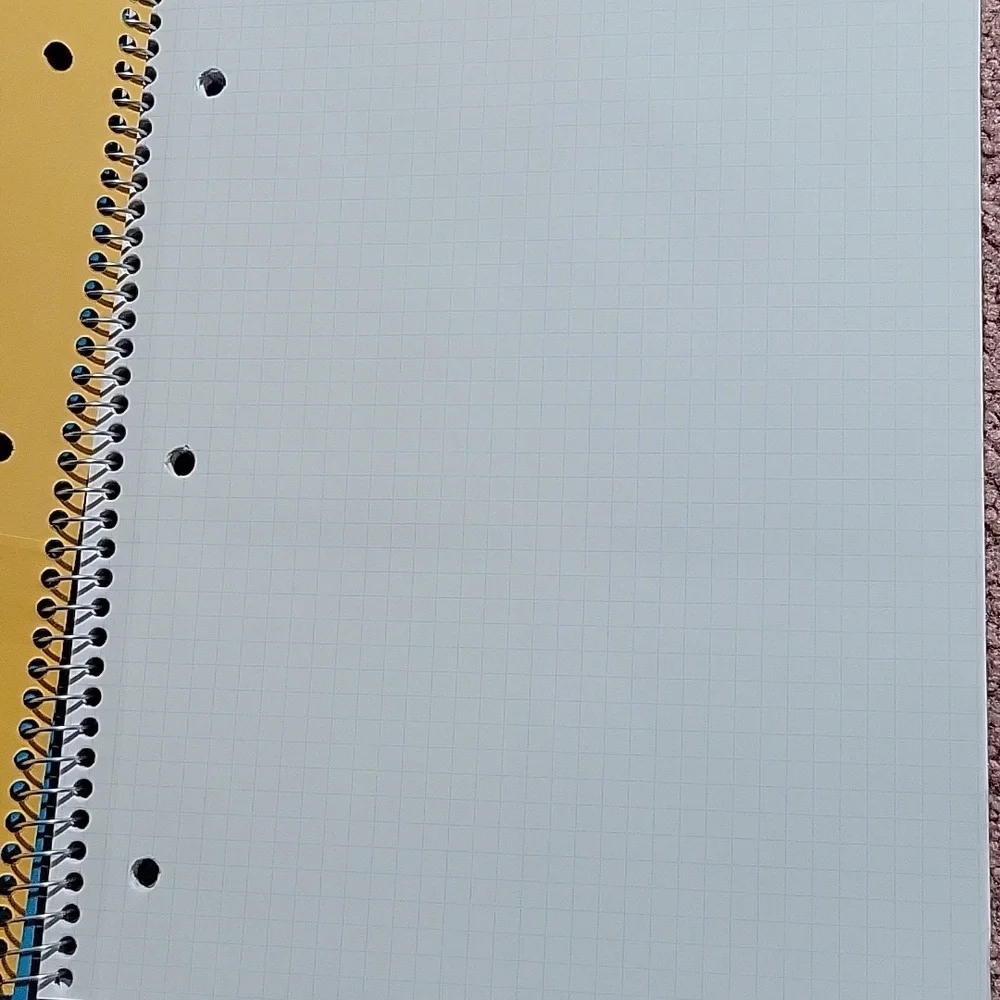 Five Star Graph Ruled Notebook - Picture 5 of 5